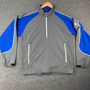 Footjoy Jacket Mens Medium Performance Golf Tech Gray